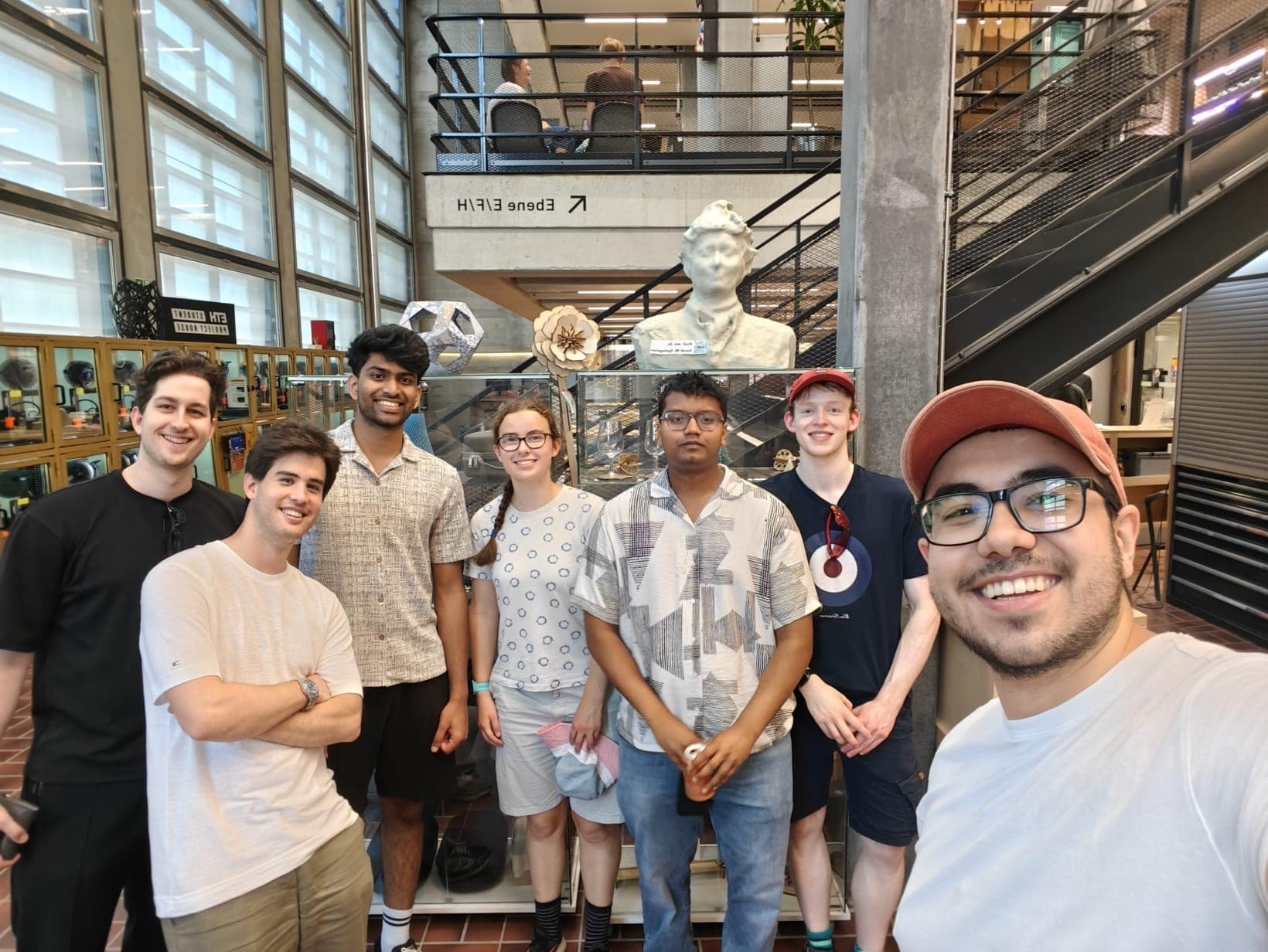 A group of young people at ETH Zurich